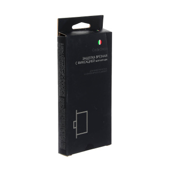 Защелка врезная п/ручку и фиксатор ЗОЛОТО сатинированное БЕСШУМНАЯ 5300-MC-WC-GMS Code Deco *1/40