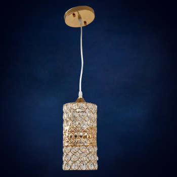 Люстра Verner Lighting Е1589/1HA, 40 Вт, E14, 1 лампа, золото