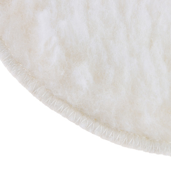 Насадка полировальная 180мм на липучке мех натур. Эксперт арт.3596-180 ЗУБР *1/60